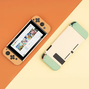 

Colorful Switch Shell Split Hard Cover Box Anti-fall Protective Case Joy-Con Controller Housing For Nintendo Switch Accessories