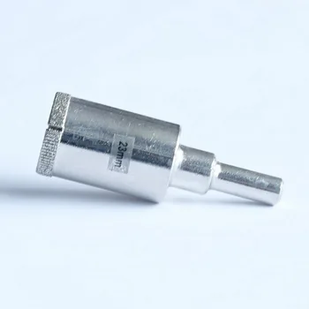 

Free shipping of professional quality 2 steps marble hole saw core bit 20*65mm for drilling marble/vetrified tiles /ceramics