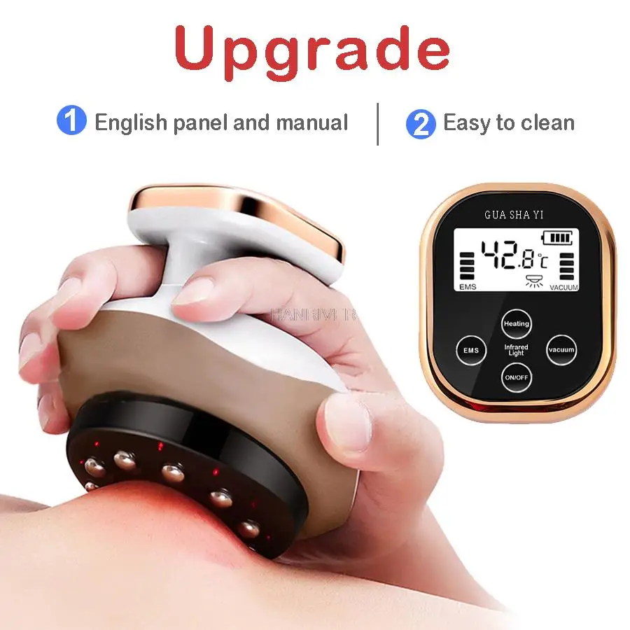 Cupping Massager Vacuum Strong Suction Cups EMS Ventosas Anti Cellulite Magnet Therapy Guasha Scraping Fat Burner Slimming tools 2