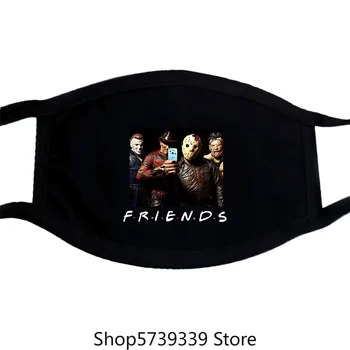 

Team Friends Horror Film Characters Selfie Scariest Mask Washable Reusable Mask