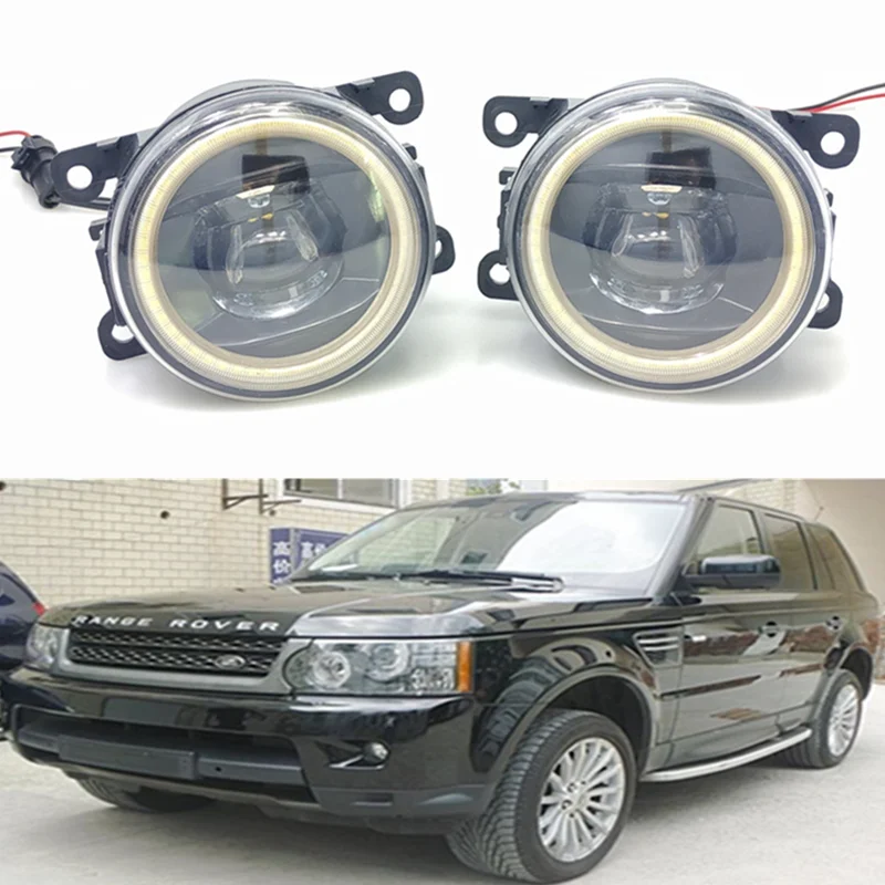 

For Land Rover Range Rover Sport LS 2006-2013 Car styling New Led Fog Lights 30W DRL Angel Eyes Fog Lamp 2pcs