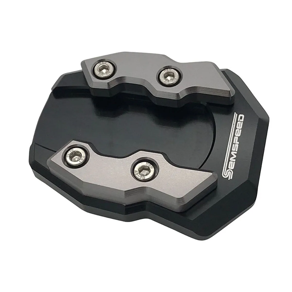 SEMSPEED для HONDA FORZA300 250 MF13- стопы боковая стойка расширения подножка боковина площадка для увеличения Forza 300 250 125 - Цвет: 1PCS Gray Sidestand