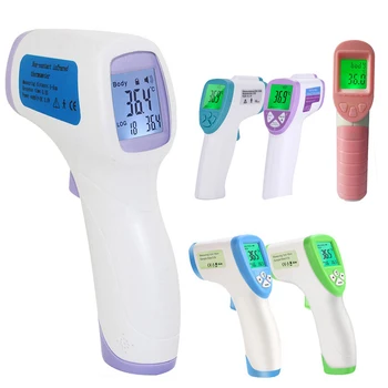 

Digital Infrared Thermometer Body Temperature Thermometer Forehead Non-contact Forehead Body Thermometer Backlight Wholesale