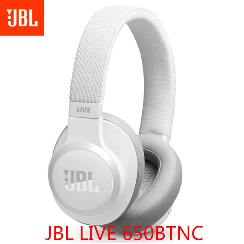 

JBL LIVE 650BTNC Bluetooth Headphones Audio Noise Cancelling AI Smart Voice Wireless Headphone Cell Phone Dynamic Gaming Headset