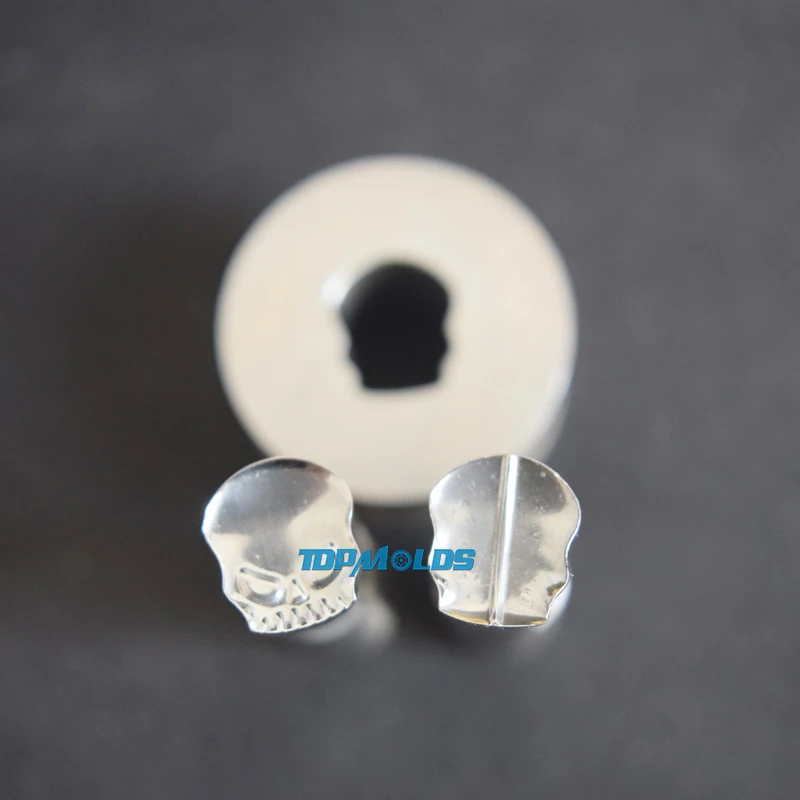 3D Skull Tablet Die 3D Pill Press Mold Candy Punching Die Custom Logo Calcium Tablet Punch Die