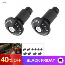2 шт./лот руль мотоцикла ручка торцевой рычаг Хвостовая ручка Антивибрационная крышка разъем подходит для Yamaha/Kawasaki/Honda/KTM