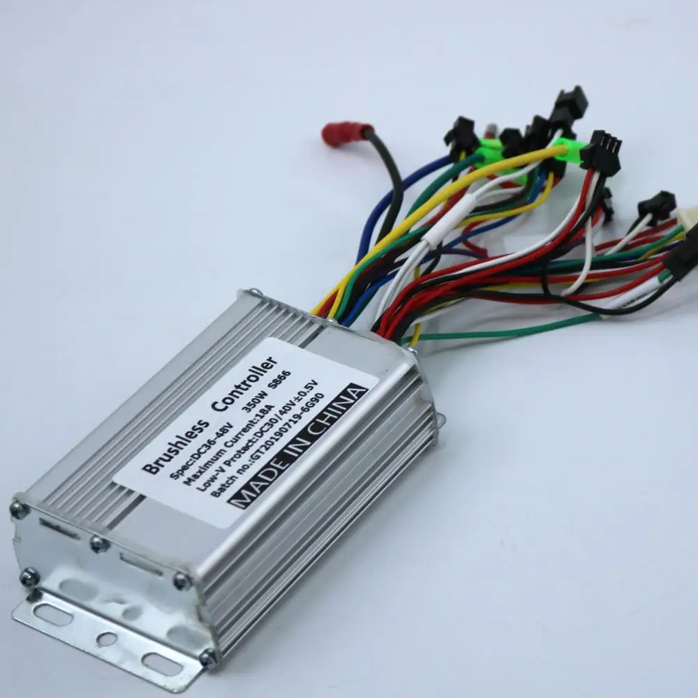 Top GREENTIME 36V 48V 350W 18A BLDC motor controller E-bike brushless speed controller and S866 LCD Display one set 2 Top GREENTIME 36V 48V 350W 18A BLDC motor controller E-bike brushless speed controller and S866 LCD Display one set 2