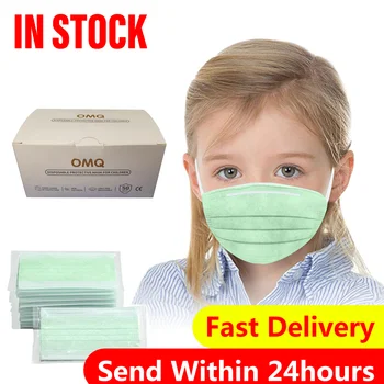 

Disposable Boy And Girl Cartoon Masks For Children 3-Layer Mask Dustproof 50PCS Windproof Sun Protection Bandana Neck Scarves#4
