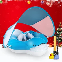 Flotteur de piscine pour bébé, accessoire pour enfants de 3 à 36 mois, anneau de flotteur gonflable, entraîneur de natation d'été, bouée pour bébé piscina