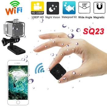 

SQ23 WIFI mini camera HD 1080P Night Vision Sport Camcorder CMOS Sensor Micro Camera With Waterproof Shell Small cam SQ23