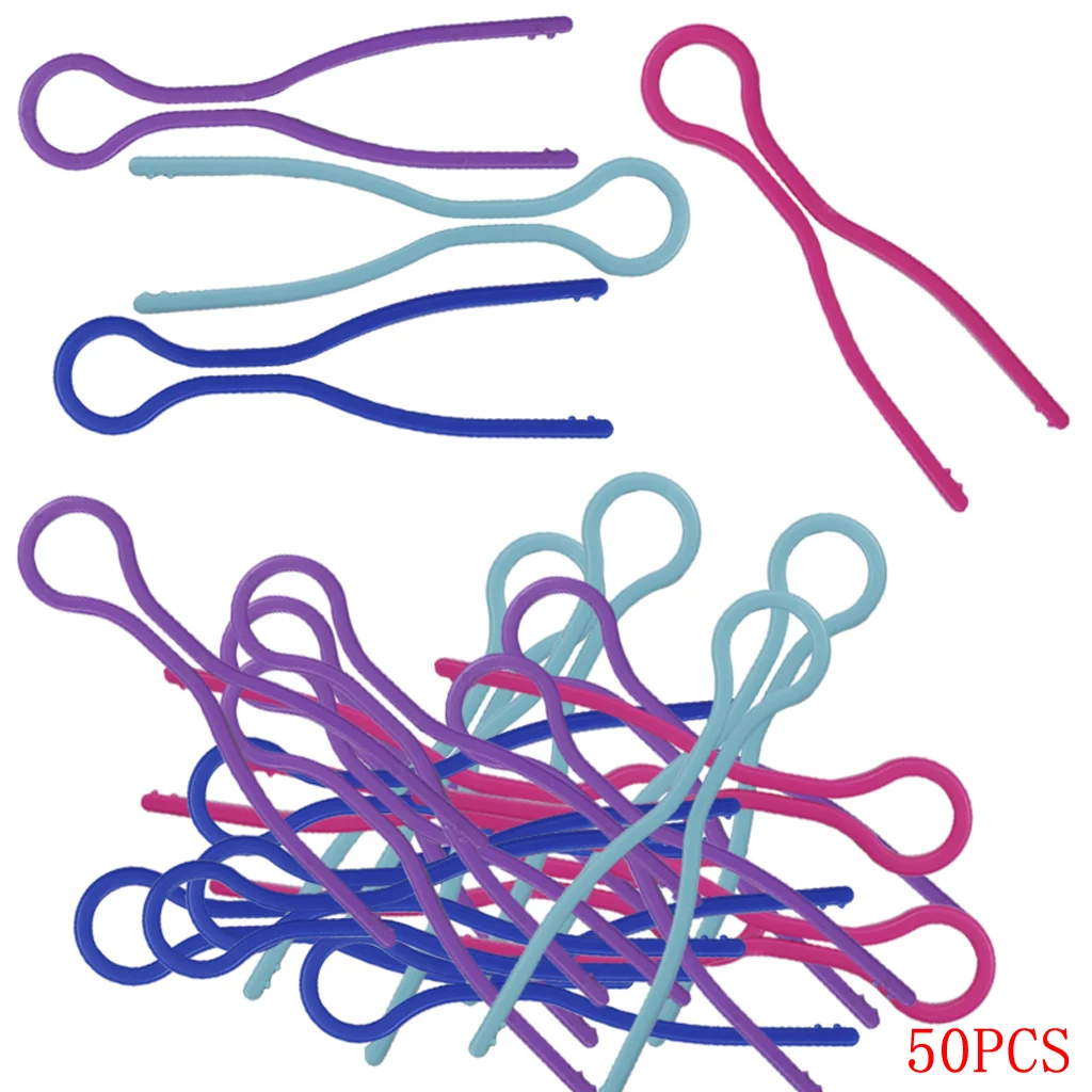 

2020 New 50pcs Plastic Bobbin Clip Wire Sewing Thread Spool Accessrioes Apparel Storage Holder Organizer Quilting Supplies