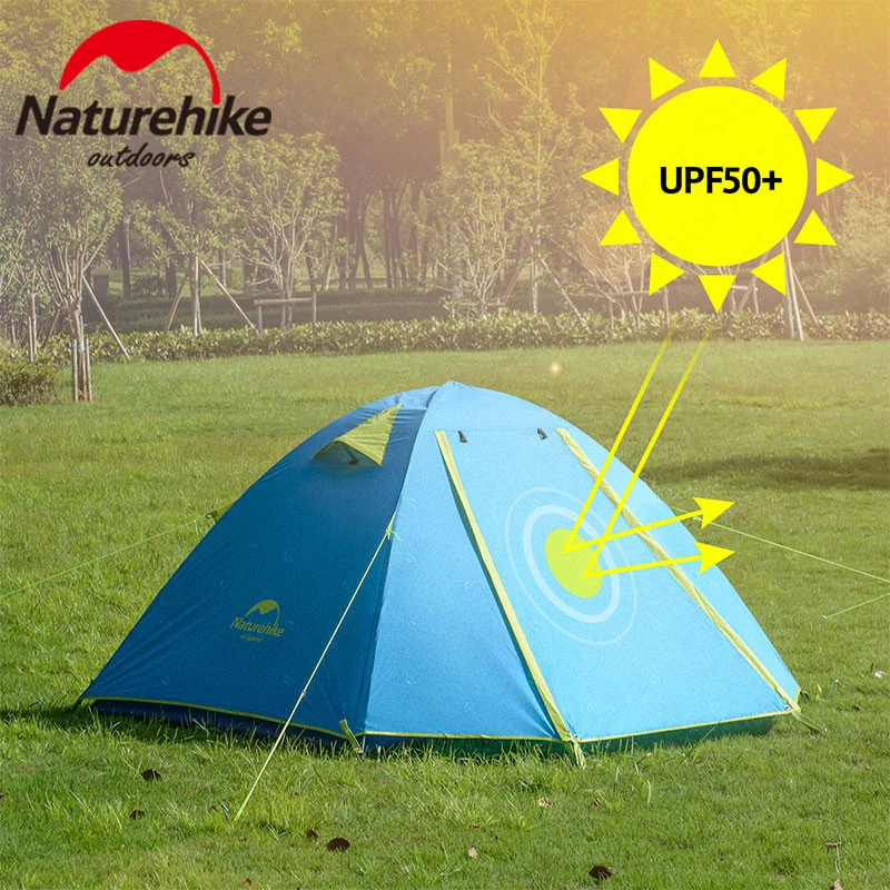Палатка Naturehike для кемпинга Ультралегкая туристическая палатка 2-4 человек