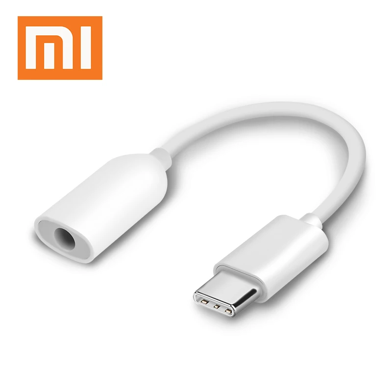 Xiaomi-Adaptador de cable de auriculares tipo C a 3,5mm, conector hembra de audio AUX, Black shark MI 8 6 SE A2 MIX 2 2S USB-C macho a 3,5