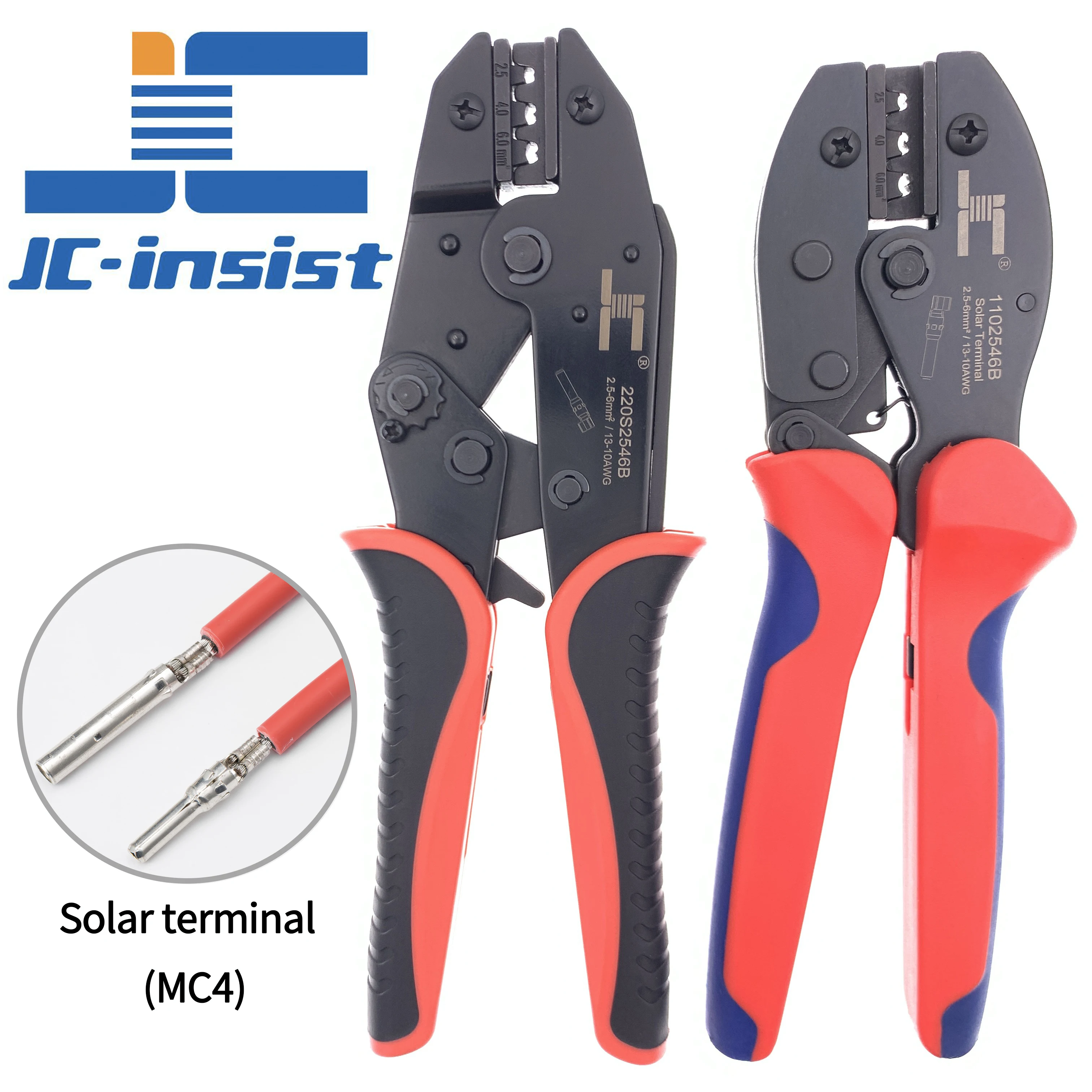 Strumento Di Piegatura Solare Mc4 Mc3 Strumento Di Piegatura Fotovoltaico 2.5-6Mm M² Connettore Fotovoltaico Per Strumento Di Crimpatura Terminale Tyc