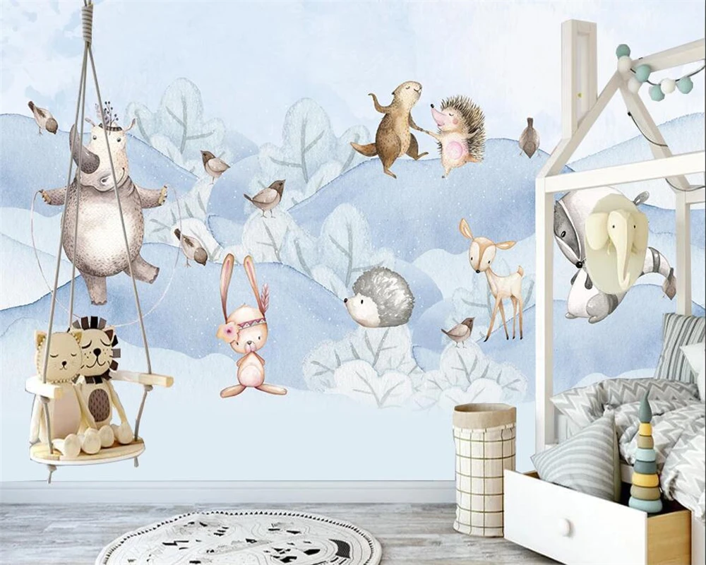 Chambre Monkeys Boys Poster Mural, Papier peint