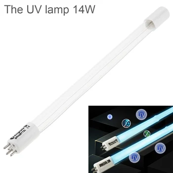 

T5 GPH287T5L 14W Universal UV Sterilizer Lamp Light Ultraviolet Filter with Straight Pipe Type and Single ended 4 Needle