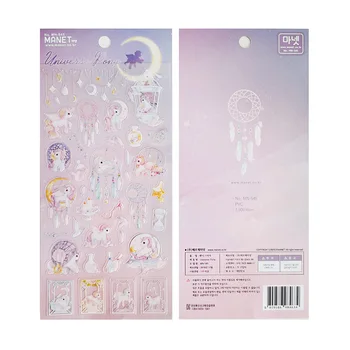 

Korean Import Brand Manet Dream Catcher Unicorn Cute Stickers Scrapbooking Diy Diary Bullet Journal Label Sticker Stationery