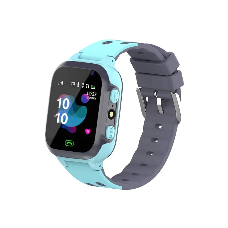 Smart Watch for Children 4G Network Wifi GPS LBS SOS Smart Watch Kids Video call IP67 waterproof Alarm Clock Camera Baby Watch - Цвет: Blue 2G worldwide