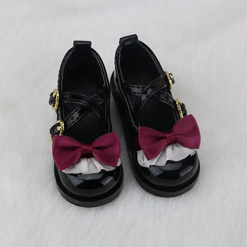 

6CM 1/4 Bjd Leather Shoes For SD BJD Doll Accessories Shoes
