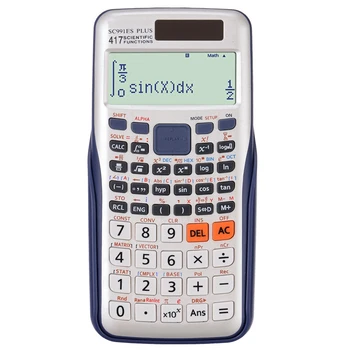 

SC 991ES PLUS Calculus Student College Entrance Examination Solar Type 12-digit Calculator Scientific Function Calculator