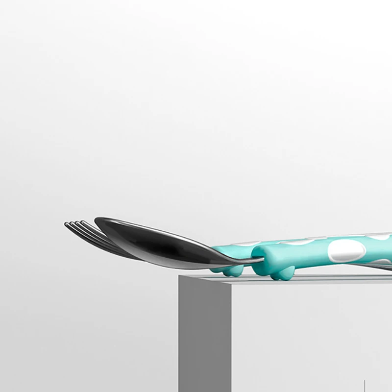 8pcs Baby Tableware Set Stainless Steel Thermal Baby Feeding Bowl Dinnerware With Spoon Forks Kids Dinner Feeding Dishes Set