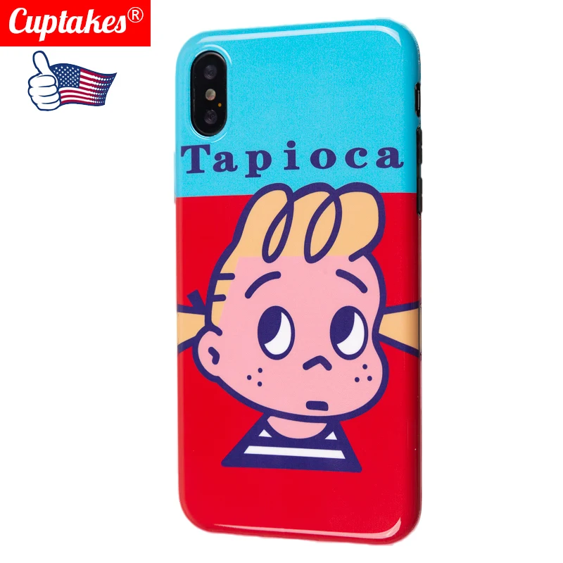 Роскошный мягкий силиконовый чехол для iPhone 6 S 7 8 Plus X XS XR Max милый мультяшный