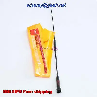 

DHL/EMS 50 pcs Antenna RH901S dual band 144/430MHZ/900MHZ SMA female for two way radio antenna aerial antennae -A1