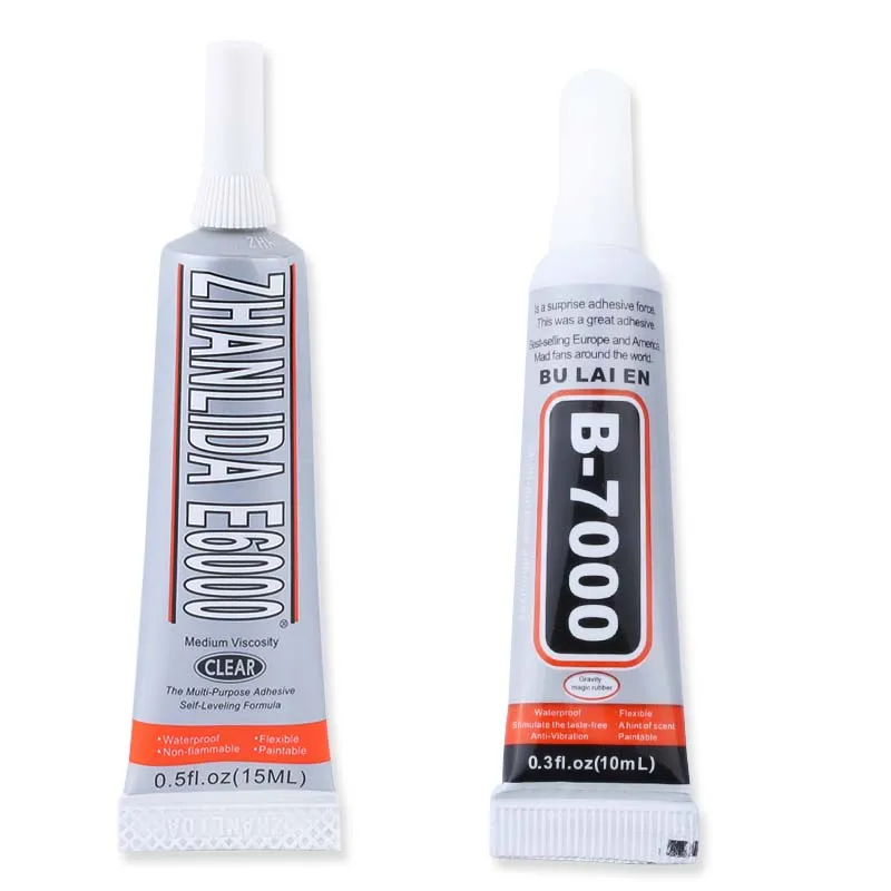 E7000 Adhesive Glue, Medium Viscosity, Multi-Purpose Adhesive Self-Leveling  Formula, suitable for DIY Jewelry Making, DIY Smartphone Case, Gravity