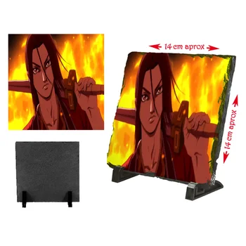 

SLATE PLAQUE ANIME KINGDOM UNDER FIRE photo holder photo holder