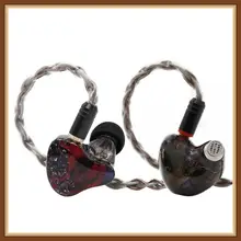 BGVP ArtMagic ES12 4EST 8BA Electrostatic Balanced Armatures Hybrid Hifi Music Moniotor In Ear Audiophiles Musician Earphone