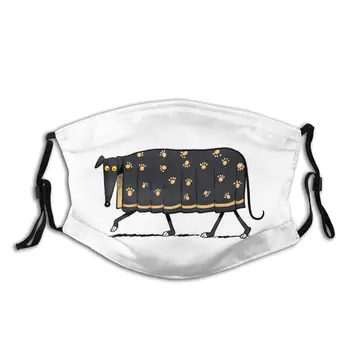 

Hound Of The Blankyvilles Non-Disposable Face Mask with Filter Anti Haze Dustproof Mask Protection Respirator Mouth Muffle