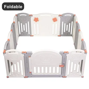 

Edible PP Baby Fence Indoor Playground Park Kids Safety Guardrail Children Babies Playpen Game Crawling Fencing Play Yard
