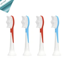 4 шт электрическая зубная щетка насадки для Sonicare Proresult HX6042 HX6311 HX6044 детская зубная щетка