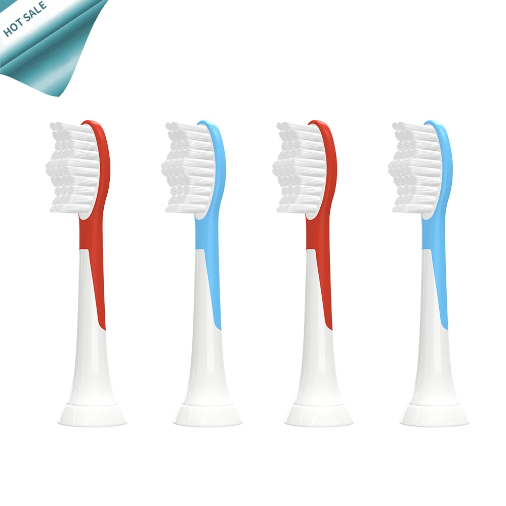 

4pcs Electric Toothbrush brush Heads for Sonicare Proresult HX6042 HX6311 HX6044 Kid's Toothbrush