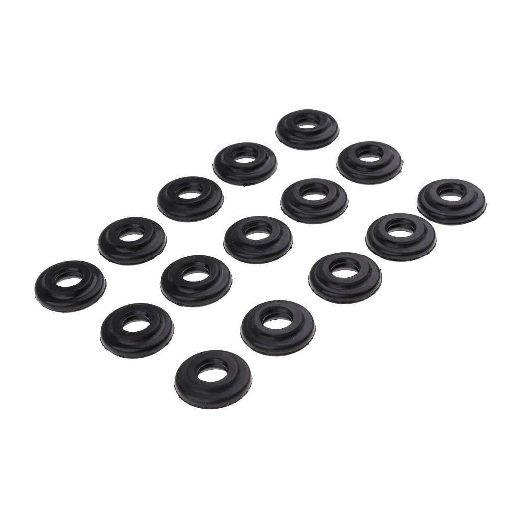 15 Pieces Engine Valve Cover Gasket Bolt Seals For BMW E39 E46 E53 E60 E61 E65 E83