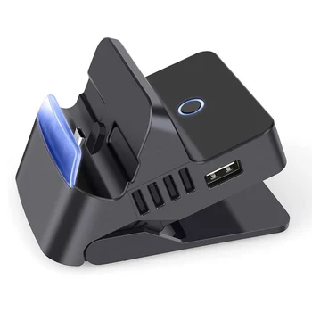 

Portable Charging Dock Stand For Switch / Lite TV HDMI Video Conversion Adapter USB Charger Station With USB ports connected