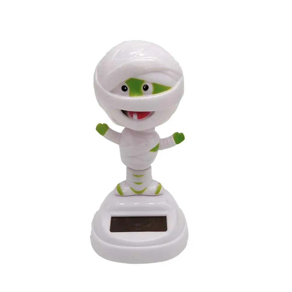 Кукла на солнечных батареях, качающаяся голова, украшение для салона автомобиля, милый мультяшный качающийся анимированный, для детей, подарок, Автомобильные украшения