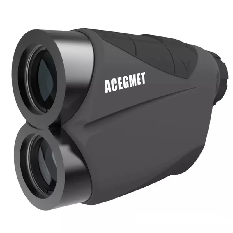 Acegmet Recarregável Golf Laser Rangefinder 600m Bloqueio Bandeira