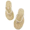 Hand Made Oriental Japanese Chinese Straw Sandals Cosplay Costumes One Piece Luffy Man Massage Traditional Slippers Flip Flops ► Photo 3/6