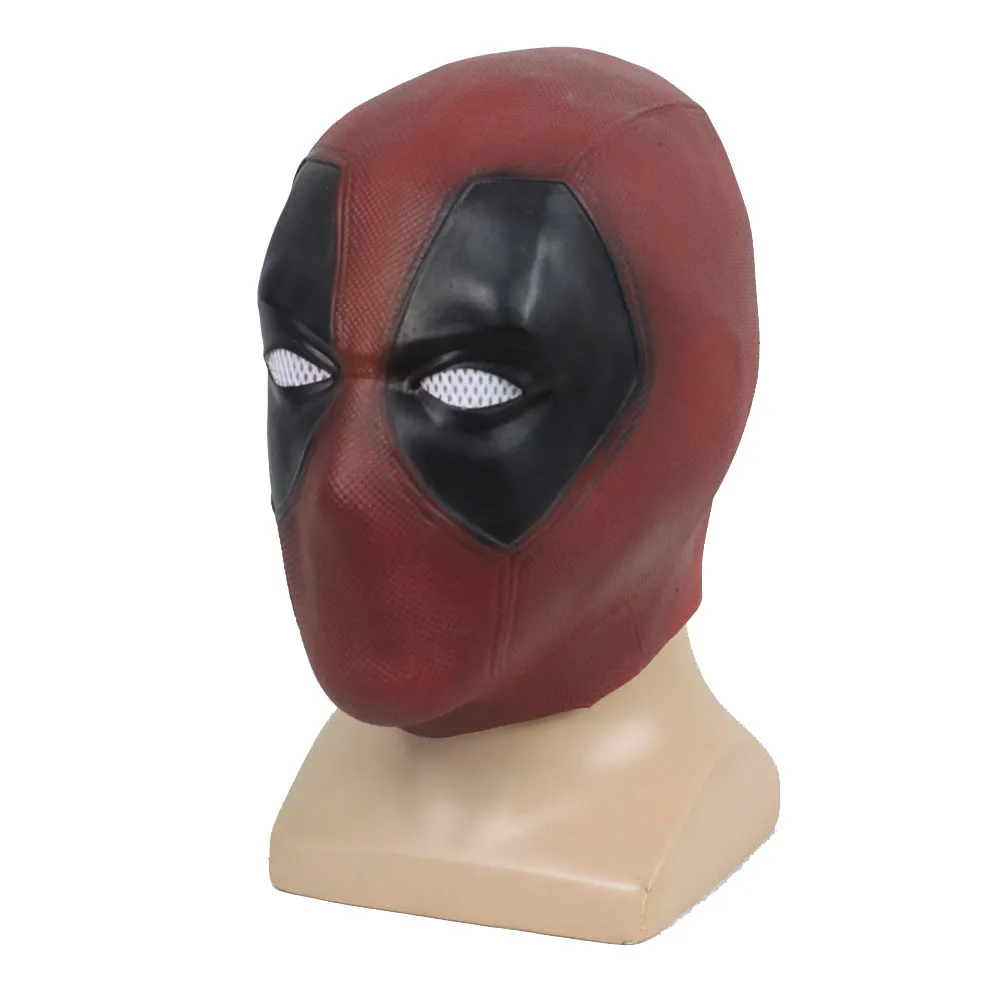 Аниме дэдпул супергероев Marvel Карнавальная маска Wade Winston Wilson детский шлем для взрослых латексная маска вечерние реквизиты для Хэллоуина