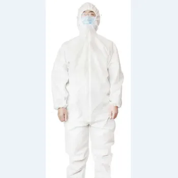

Disposable Isolation Clothing Protective Safety Coveralls Suit High Quality Clean Zipper Hooded Anti clothing XL 3XL