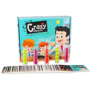 

Kids Pretend Play Scientist Remove Ball Tubes Board Game Kit Intellectual Toy