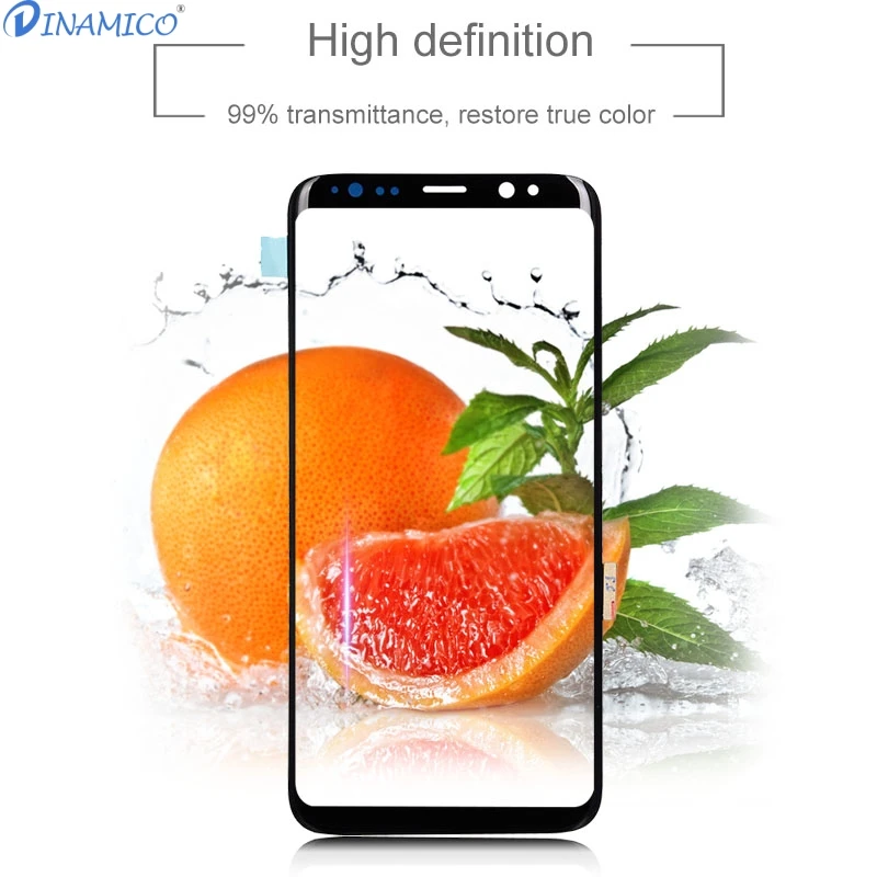 Dinamico G950 Lcd для samsung Galaxy S8 Lcd с кодирующий преобразователь сенсорного экрана в сборе G950F дисплей с инструментами