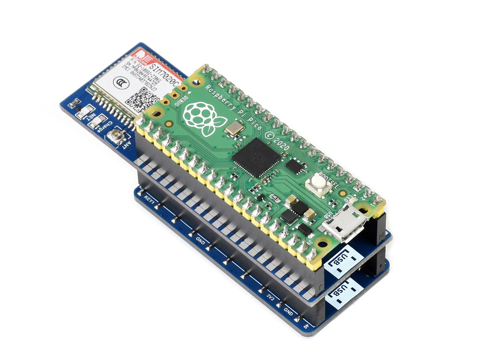 Raspberry Pi Pico, B1, B3, B5, B8, B20, B28 ļ 뿪 SIM7020E NB-IoT , ƽþ, , ī