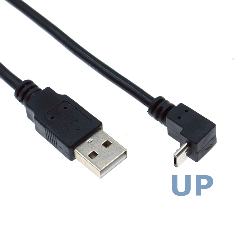 90-Degree Micro USB Male to USB Male Data Charging Cable for Mobile Phone, Tablet, and Driving Recorder - Available in 0.3m-5m Lengths Description Image.This Product Can Be Found With The Tag Names Computer Cables Connecting, Computer Peripherals, PC Hardware Cables Adapters, Up down left and right