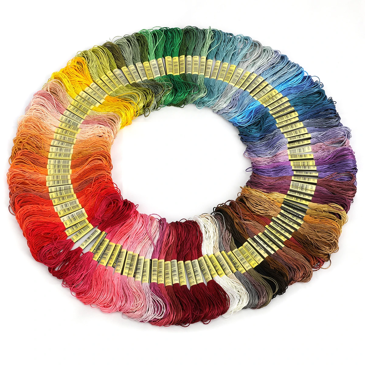 

36/50/100/150 Skeins Coloured Embroidery Thread Cotton Cross needle Craft Sewing Floss kit Cross-Stitch Thread DIY Sewing Tools