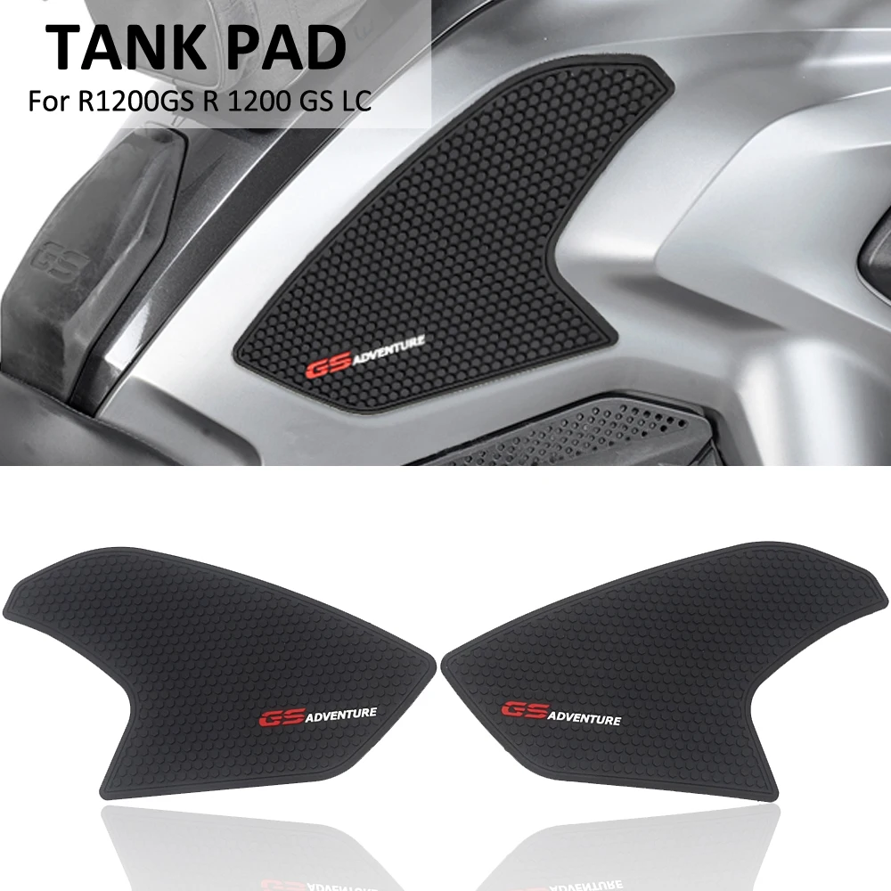 

Motorcycle Accessories Non-slip Side Fuel Tank Stickers Waterproof Pad Rubber Sticker For BMW R1200GS R 1200 GS LC 2013 - 2018