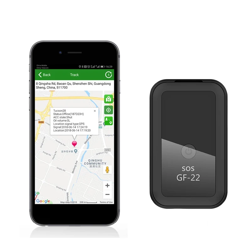 Универсальный магнитный мини-трекер для автомобиля GPS-локатор устройство