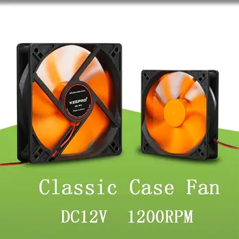 

Portable Computer 12CM Fan Cooler 120x120mm PC CPU Cooling Cooler Fan 16dB Ultra Silent Computer Case Cooling Fan
