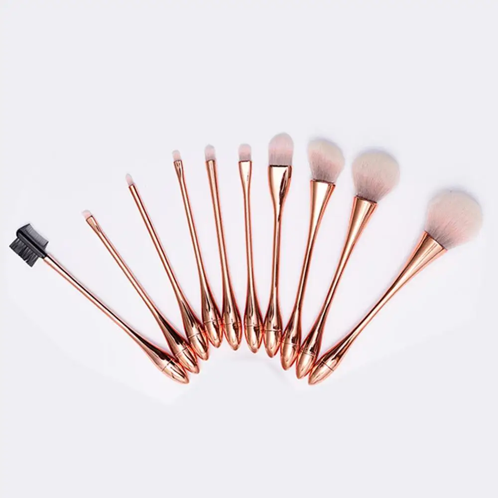 

Professional 5/10pcs Makeup Brushes Set Powder Foundation Eyeshadow Make Up Brush Cosmetic Synthetic Hair Makeup Soft Brushes